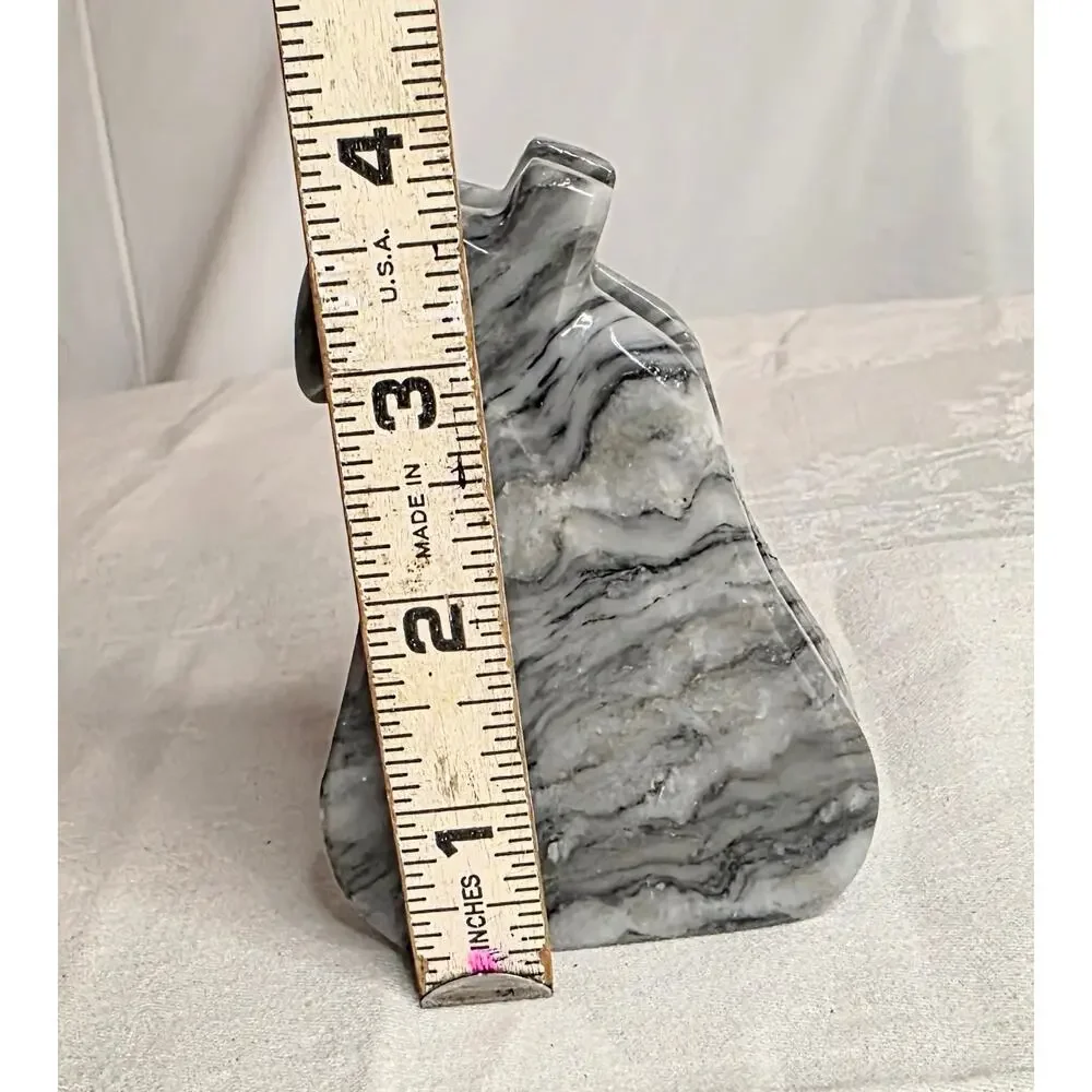 Marble Apple Shaped Business Card Holder 3
